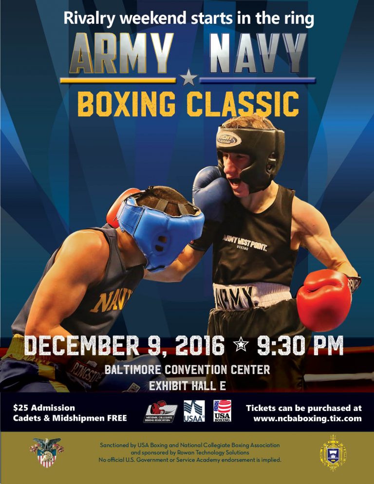 Army Navy Boxing Tournament Robert's Creative